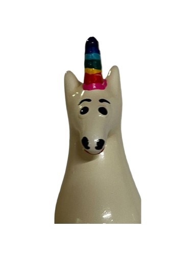 CONDOMERIE - PRÉSERVATIFS FANTAISIE PEINTS À LA MAIN LICORNE ARC-EN-CIEL