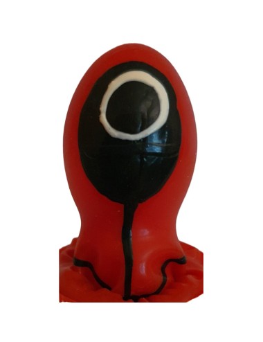 CONDOMERIE - CERCLE DE PRÉSERVATIFS FANTAISIES PEINTS À LA MAIN