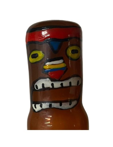 CONDOMERIE - PRÉSERVATIFS FANTAISIE PEINTS À LA MAIN TIKI TOTEM-HAWAII-03