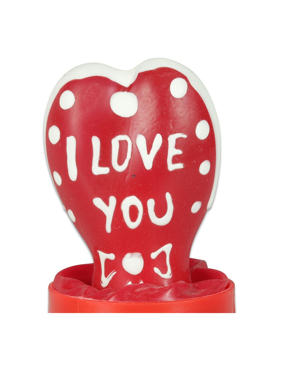 CONDOMERIE - PRÉSERVATIFS FANTAISIE PEINTS À LA MAIN EN FORME DE CŒUR - JE T'AIME MODÈLE 2 CONDOMERIE - PRÉSERVATIFS FANTAISIE PEINTS À LA MAIN EN FORME DE CŒUR - JE T'AIME MODÈLE 2