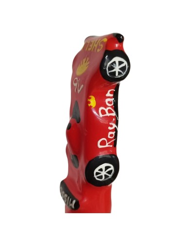 CONDOMERIE - PRÉSERVATIFS FANTAISIE PEINTS À LA MAIN F1 FERRARI XL