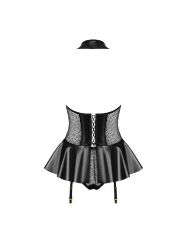 859-COR-1 Guêpière - Noir