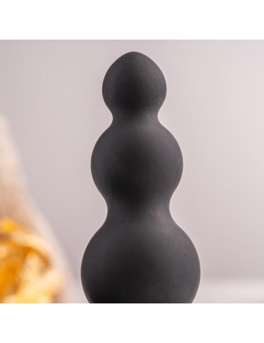 ROCKS-OFF - PETITE SENSATIONS BUBBLES ANAL PLUG VIBRATEUR NOIR