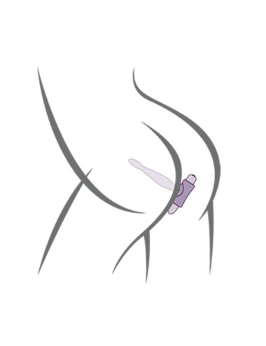 ROCKS-OFF - PETITE SENSATIONS TEAZER VIBRATEUR PLUG ANAL VIOLET