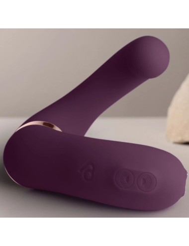 ROCKS-OFF - GEMINI DOUBLE VIBRATEUR STIMULATEUR DE CLITORIS POINT G VIOLET