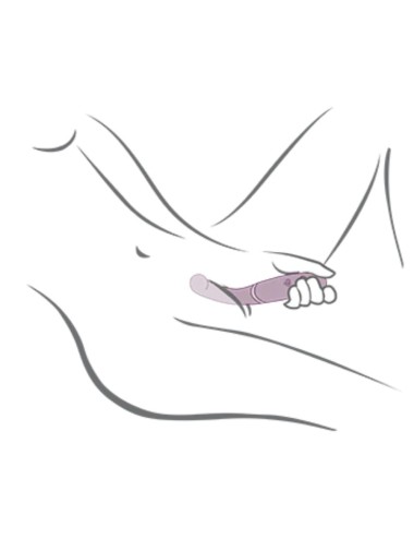 ROCKS-OFF - GEMINI DOUBLE VIBRATEUR STIMULATEUR DE CLITORIS POINT G VIOLET