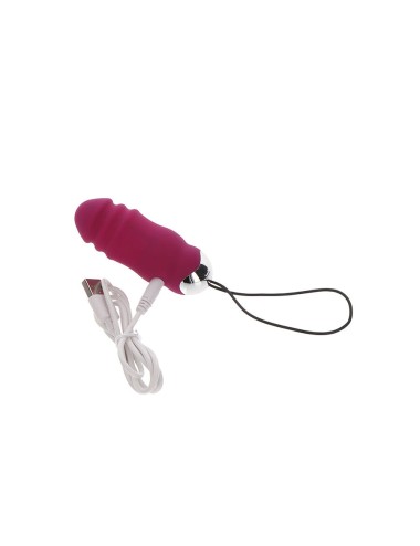 TOYJOY - HAPPINESS SUNN SIDE UP AND DOWN VIBRATEUR FUCHSIA TÉLÉCOMMANDE
