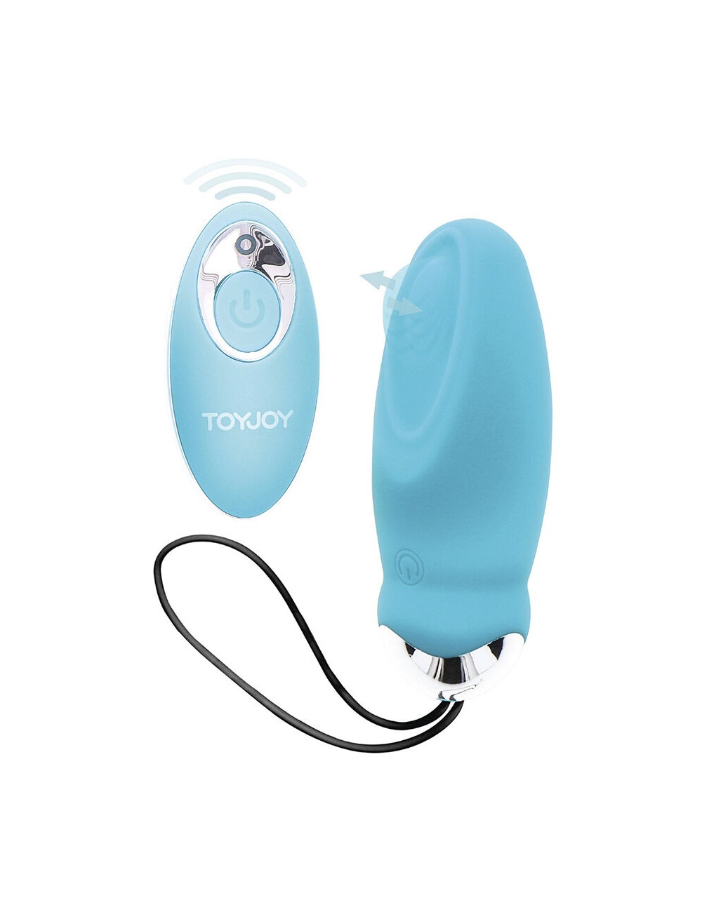 TOYJOY - HAPPINESS IM SO EGGCITED VIBRATEUR TÉLÉCOMMANDE BLEU