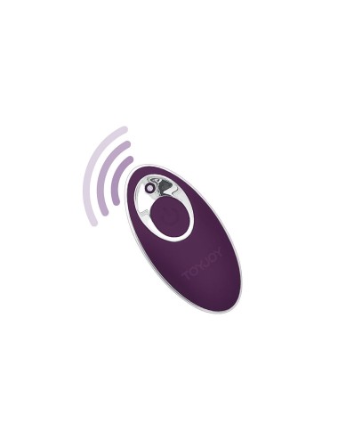 TOYJOY - HAPPINESS KNOCK KNOCK EGGSTAVAGANT VIBRATEUR TÉLÉCOMMANDE VIOLET