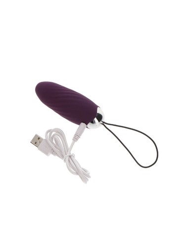 TOYJOY - HAPPINESS KNOCK KNOCK EGGSTAVAGANT VIBRATEUR TÉLÉCOMMANDE VIOLET