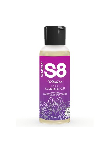 STIMUL8 - S8 HUILE DE MASSAGE COFFRET 3 X 50 ML