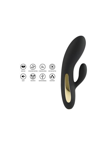 TOYJOY - VIBRATEUR BLACK RABBIT SPPLENDOR LIGHT