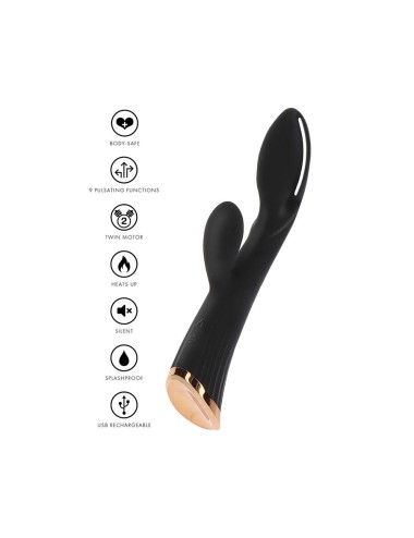 TOYJOY - IVY CASSIA XTRA INTENSE STIMULATEUR DE CLITORIS VIBRATEUR NOIR