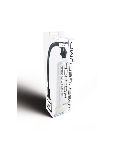 TOYJOY - POMPE DE MASSAGE PUISSANTE AVEC MANCHON TRANSPARENT