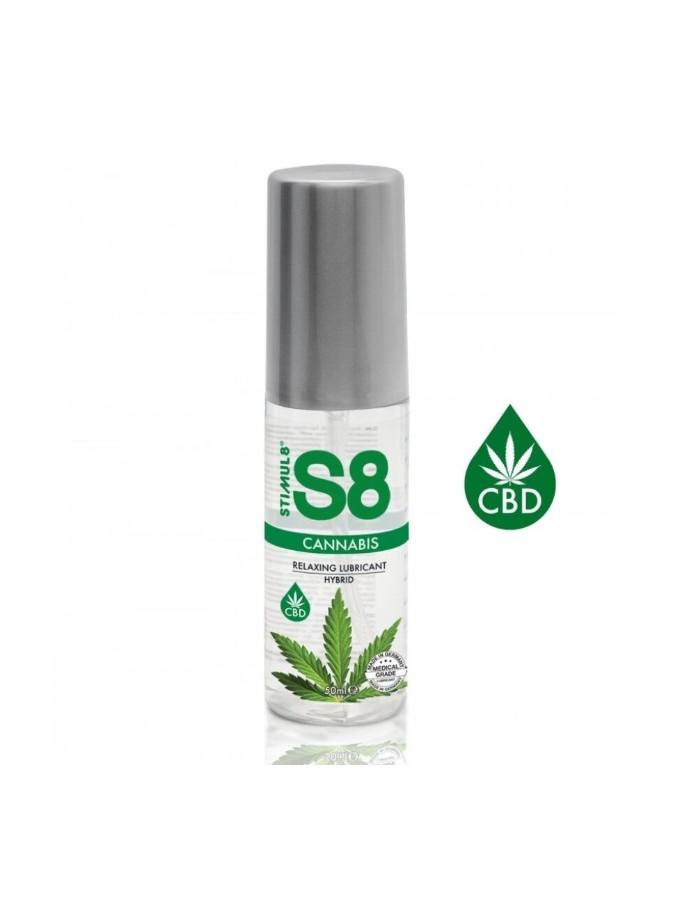 STIMUL8 - LUBRIFIANT HYBRIDE AU CANNABIS S8 50 ML STIMUL8 - LUBRIFIANT HYBRIDE AU CANNABIS S8 50 ML