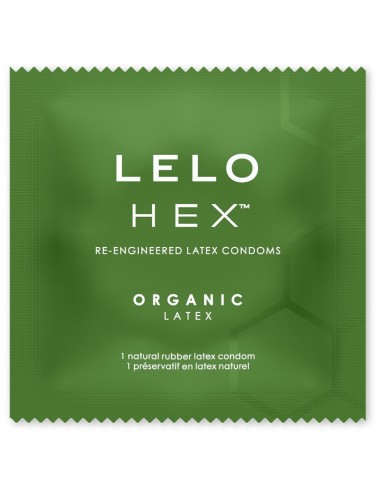 LELO - HEX BOÎTE DE PRÉSERVATIFS BIOLOGIQUES 36 UNITÉS