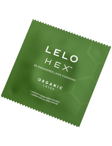 LELO - HEX BOÎTE DE PRÉSERVATIFS BIOLOGIQUES 36 UNITÉS