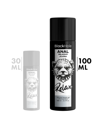 BLACK HOLE - GEL TROU NOIR BASE SILICONE DILATATION ANALE 30 ML