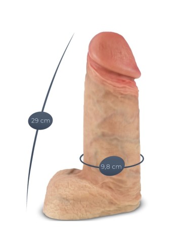 SILEXD - MODÈLE 1 PÉNIS RÉALISTE EN SILICONE XTREME PREMIUM 28 CM