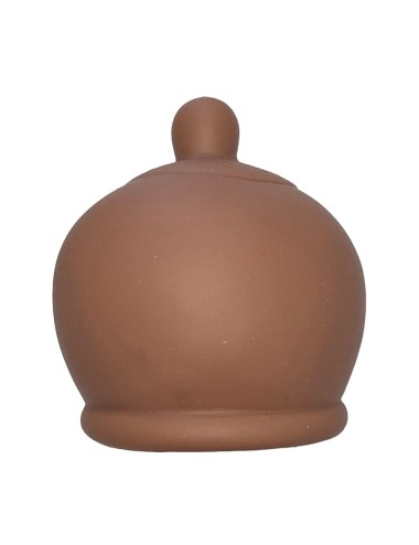 DIABLO PICANTE - JOUET ANTI-STRESS EN FORME DE SEIN MARRON