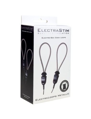 ELECTRASTIM - ELECTRALOOPS E-STIM ANNEAUX PÉNIS MÉTALLIQUES RÉGLABLES