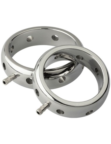 ELECTRASTIM - ANNEAU PÉNIS ÉLECTROMAGNÉTIQUE PRESTIGE EN MÉTAL 42 MM