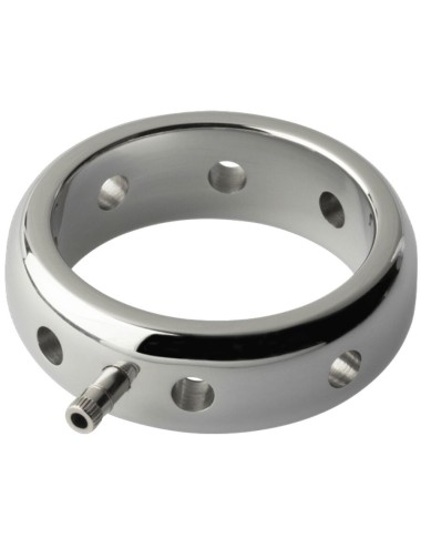 ELECTRASTIM - ANNEAU PÉNIS ÉLECTROMAGNÉTIQUE PRESTIGE EN MÉTAL 42 MM
