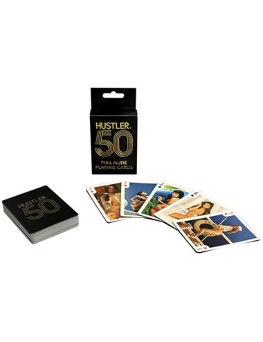KHEPER GAMES - HUSTLER 50 CARTES À JOUER NUES COMPLÈTES