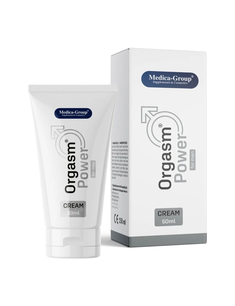 MEDICA GROUP - ORGASM POWER CRÈME INTIME POUR HOMMES 50 ML MEDICA GROUP - ORGASM POWER CRÈME INTIME POUR HOMMES 50 ML