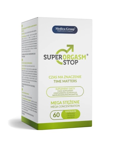 MEDICA GROUP - SUPER ORGASM STOP DELAY POUR HOMMES 60 CAPSULES