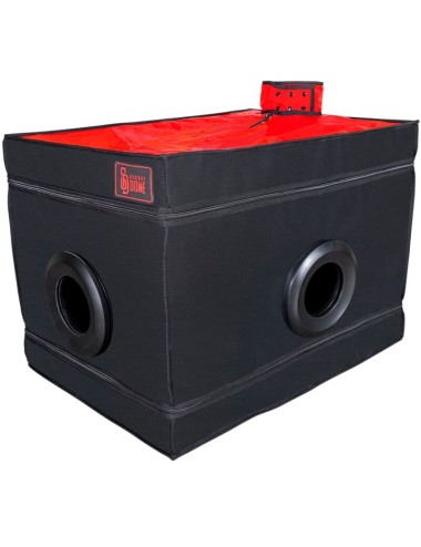 SECRET DOME - KINK CLUB LA NICHE CABINE NOIR ET ROUGE