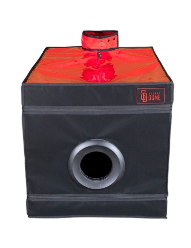 SECRET DOME - KINK CLUB LA NICHE CABINE NOIR ET ROUGE