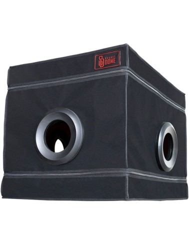 SECRET DOME - KINK CLUB LA NICHE CABINE NOIR ET ROUGE