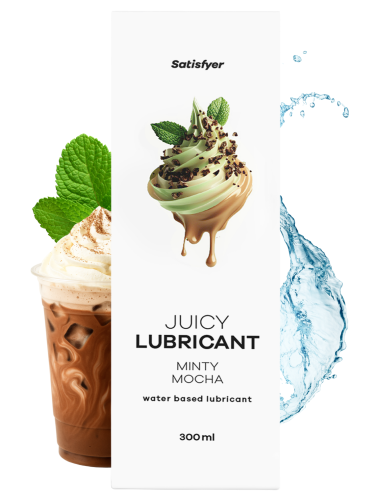 Lubrifiant à base d'eau Moka mentholé 300 ml Satisfyer - CC597075