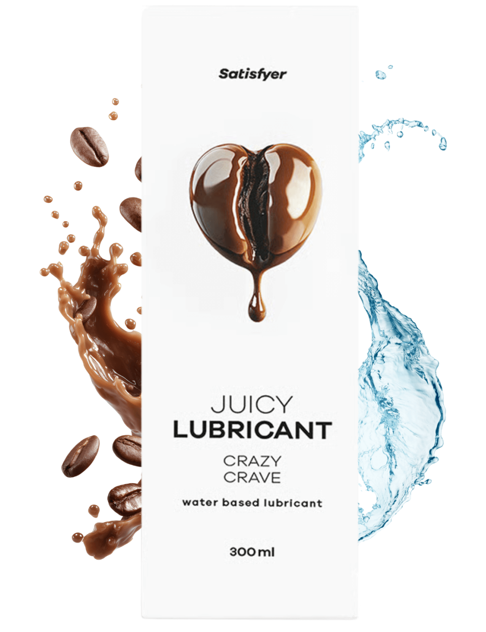 Lubrifiant à base d'eau Café 300 ml Satisfyer - CC597071