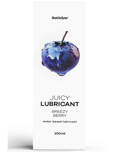 Lubrifiant à base d'eau Myrtille fraiche 300 ml Satisfyer - CC597068