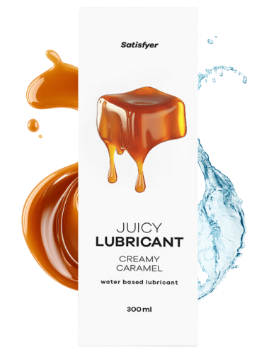 Lubrifiant à base d'eau Caramel crémeux 300 ml Satisfyer - CC597066
