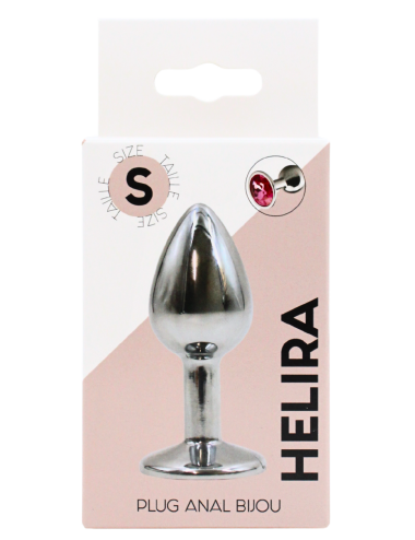 Plug bijou en aluminium bijou rose Small - RY-001PNK