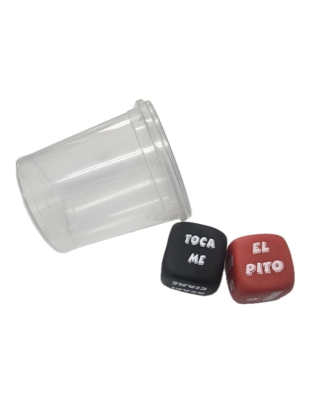 DIABLO PICANTE - JEU DE DÉS VERBE + PARTIE DU CORPS AVEC COUPE