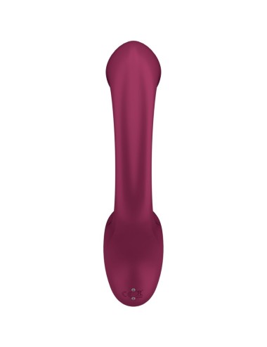 SATISFYER - G FOR GODDESS 2 BOUTEILLE VIBRATEUR LAPIN BORDEAUX
