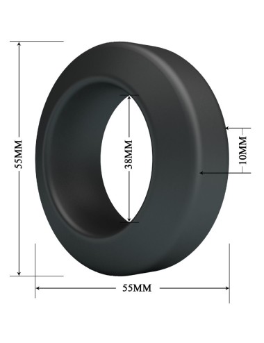 CRAZY BULL - BAGUE EN SILICONE BRODAN MODÈLE 9