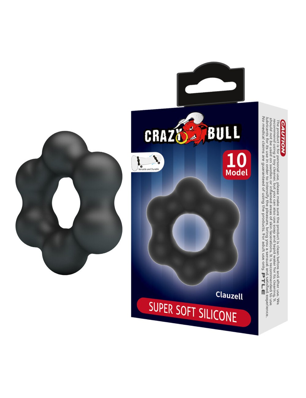 CRAZY BULL - BAGUE EN SILICONE CLAUZELL MODÈLE 10