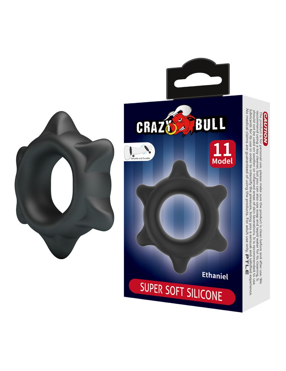 CRAZY BULL - BAGUE EN SILICONE ETHANIEL MODÈLE 11