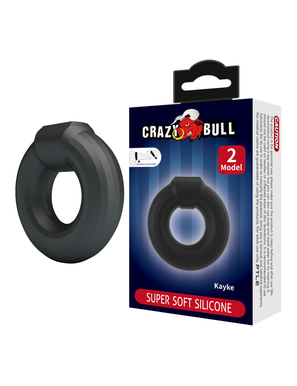 CRAZY BULL - BAGUE EN SILICONE KAYKE MODÈLE 2