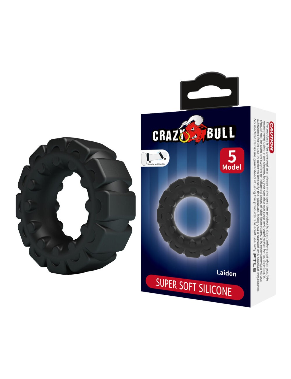 CRAZY BULL - BAGUE EN SILICONE LAIDEN MODÈLE 5