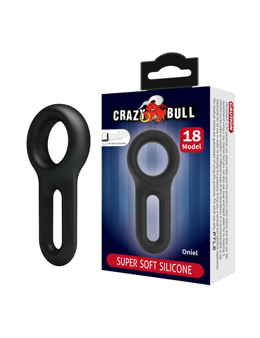 CRAZY BULL - BAGUE EN SILICONE ONIEL MODÈLE 18