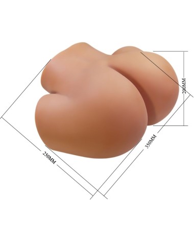 CRAZY BULL - ILANA VIBRATEUR ET SUÇON FÉMININ RÉALISTE AVEC SON 6,8 KG