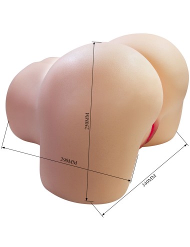 CRAZY BULL - JULIA FESSES FÉMININES RÉALISTES VAGIN ET ANAL 11 KG