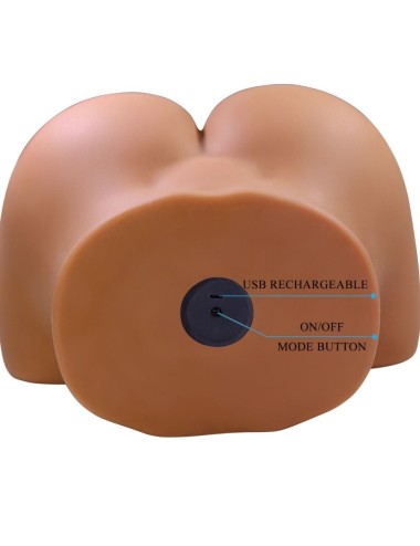 CRAZY BULL - WENDY VIBRATEUR ET SUÇON FÉMININ RÉALISTE AVEC SON 11 KG