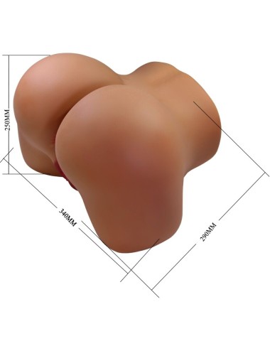 CRAZY BULL - WENDY VIBRATEUR ET SUÇON FÉMININ RÉALISTE AVEC SON 11 KG